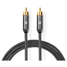 Cable Nedis RCA - RCA Subwoofer 5m