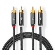 Laidas Nedis 2x RCA - 2x RCA 1m