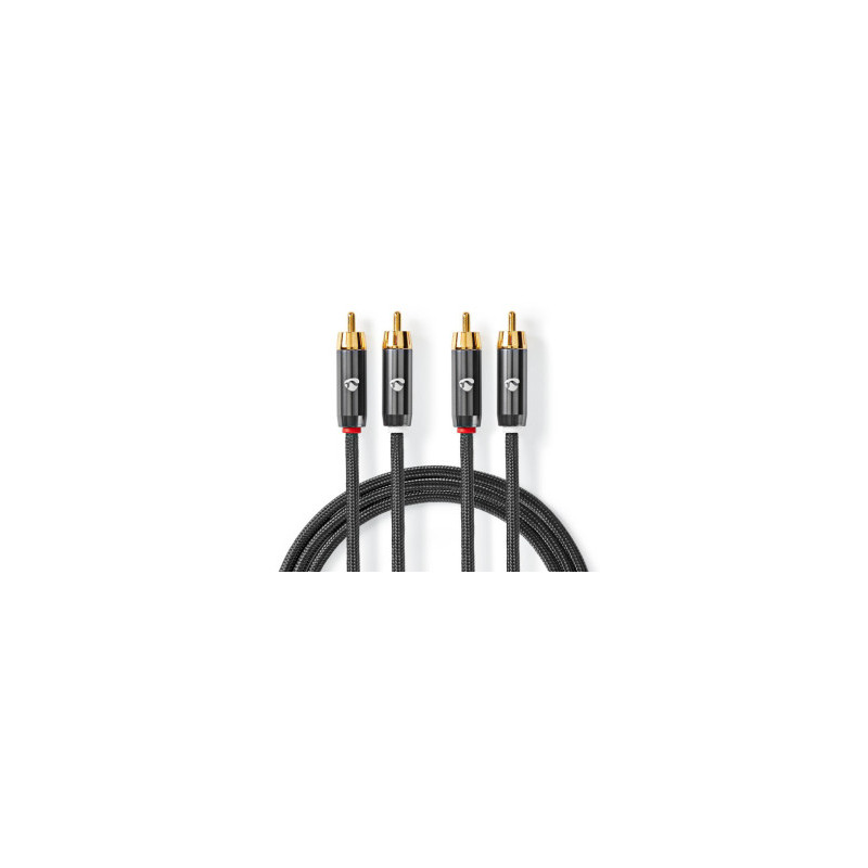 Laidas Nedis 2x RCA - 2x RCA 2m