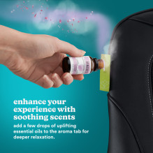 Homedics SBM-65H-EU Shiatsu Experience nugaros masažuoklis + šiluma