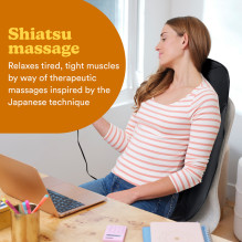 Homedics SBM-65H-EU Shiatsu Experience nugaros masažuoklis + šiluma