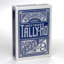 Bicycle Tally-Ho Fan Back Playing Cards (Blue) Bicycle Tally-Ho Fan Back Playing Cards (Blue)