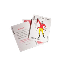 Bicycle Tally-Ho Fan Back Žaidimų Kortos (Raudonos) Bicycle Tally-Ho Fan Back Žaidimų Kortos (Raudonos)