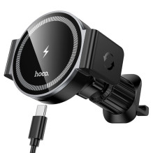Car holder-charger Hoco HW35 MagSafe 15W (air vent) black