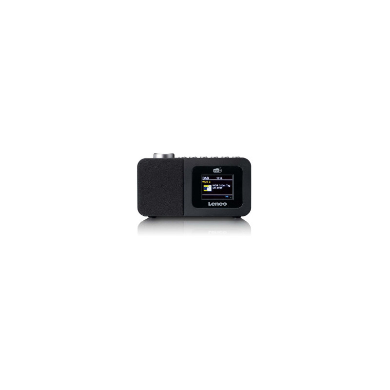 Radio pulkstenis Lenco CR-625BK DAB+FM