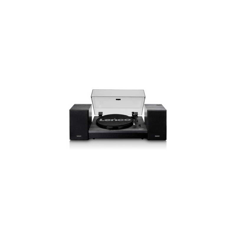 Plašu atskaņotājs Lenco LS-300BK Bluetooth with speakers Black