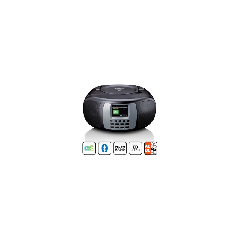 Radio Lenco SCD-860BK DAB+ FM Radio with Bluetooth CD Player