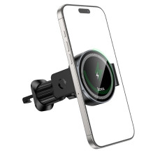 Car holder-charger Hoco HW35 MagSafe 15W (air vent) black
