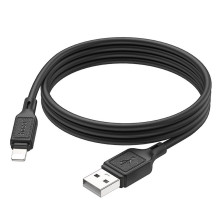 USB A tipo į Micro USB jungties laidas Hoco 2,4A, 1 m, X90, juodas