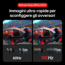 Monitor - LG Ultra Gear Gaming 24GS60F-B 24" FHD 165Hz Black Monitor - LG Ultra Gear Gaming 24GS60F-B 24" FHD 165Hz Black