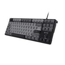 Žaidimų Klaviatūra - FURY Kanabo K2 Mechaninė 87 Klavišai USB su Balta Apšvietimu Juoda-Pilka