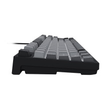 Žaidimų Klaviatūra - FURY Kanabo K2 Mechaninė 87 Klavišai USB su Balta Apšvietimu Juoda-Pilka