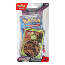 Prekybos Kortelių Žaidimas - Pokémon Scarlet &amp; Violet: Paldea Evolved Checklane Blister Smoliv, 1 Booster Pack, Foil
