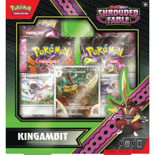 Prekybos Kortelių Žaidimas - Pokémon Scarlet &amp; Violet Shrouded Fable Kingambit Iliustracijų Kolekcija Su Promo Korte
