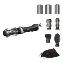 Plaukų Formavimo Priemonė - Rowenta Brush Activ UB9540F0 Karšto Oro Šepetys 1000 W Šiltai Juoda, Sidabrinė