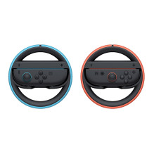 Žaidimų Priedas - Nintendo Joy-Con 2 Wheel Pair Steering Wheel Set 2 vnt Mėlyna, Raudona