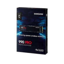 M.2 NVMe SSD - Samsung 990 PRO 4 TB, 7450 MB/s Read, 6900 MB/s Write