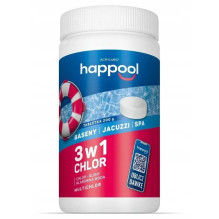 Baseino Priežiūrai - Acrylmed MULTICHLOR 3 in 1 Chloro Tabletės 200 g, 1 kg