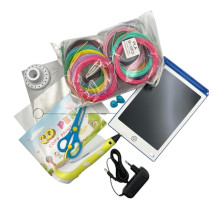Riff 3D Pen printing BIG Set 7in1 with LCD / PLA 100m / Tablet / Scissors Yellow