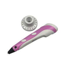 Riff 3D Pen printing BIG Set 7in1 with LCD / PLA 100m / Tablet / Scissors Pink