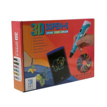 Riff 3D Pen printing BIG Set 7in1 with LCD / PLA 100m / Tablet / Scissors Violet
