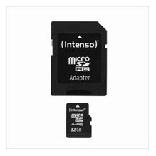Intenso micro SD 32GB SDHC card class 10
