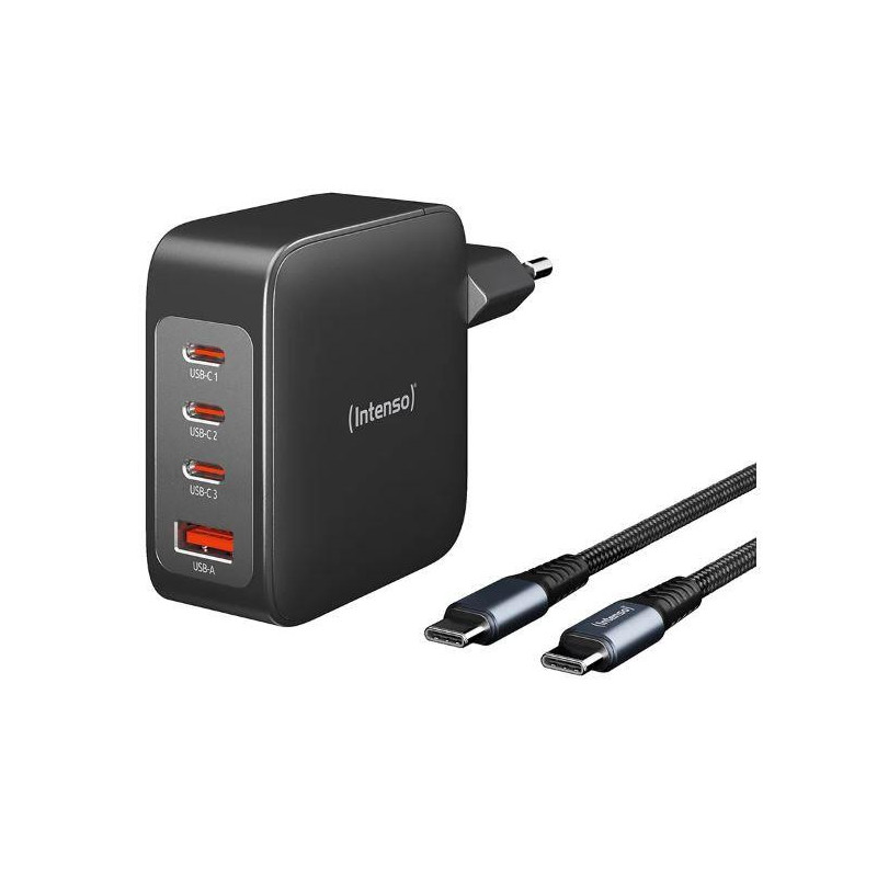 Intenso Power Adapter W140 SET 2x USB-C 1x USB-A inkl. Kabel