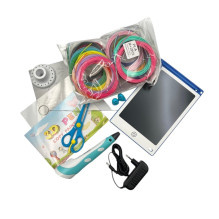 Riff 3D Pen printing BIG Set 7in1 with LCD / PLA 100m / Tablet / Scissors Blue