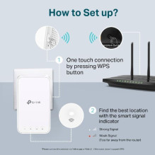 WRL diapazono ilgintuvas 1200MBPS / RE300 TP-LINK
