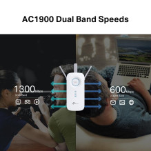 WRL RANGE EXTENDER 1900MBPS / RE550 TP-LINK