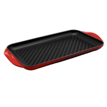 Virtuvės Indai - Le Creuset Grilio Lenta Didelė 47x25cm Ketaus Vyšninė Raudona Virtuvės Indai - Le Creuset Grilio Lenta Didelė 47x25cm Ketaus Vyšninė Raudona
