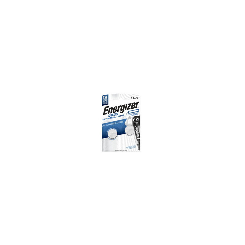BATTERY ENERGIZER CR2025 LITHIUM 2PCS 7638900423013