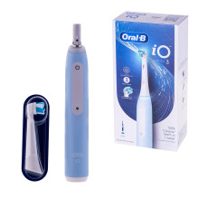 „Oral-B IOSERIES3ICE“ elektrinis dantų šepetėlis suaugusiems, besisukantis-vibruojantis dantų šepetėlis, mėlynas