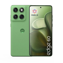 „Motorola edge 60“ 16,9 cm (6,67 colio) dviejų SIM kortelių „Android 15“ 5G USB C tipo 12 GB 512 GB 5200 mAh Žalias