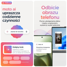 „Motorola edge 60“ 16,9 cm (6,67 colio) dviejų SIM kortelių „Android 15“ 5G USB C tipo 12 GB 512 GB 5200 mAh Žalias