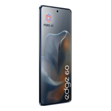 „Motorola edge 60“ 16,9 cm (6,67 colio) dviejų SIM kortelių „Android 15“ 5G USB C tipo 12 GB 512 GB 5200 mAh Mėlyna