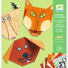 Popierinių figūrų gaminimo rinkinys Djeco origami animals Popierinių figūrų gaminimo rinkinys Djeco origami animals