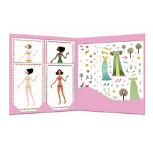 Paper figure making kit Djeco Dressing