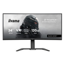 IIYAMA 86.4cm (34") GCB3482WQSU-B1 21:9 2xHDMi+DP+USB-C Curv