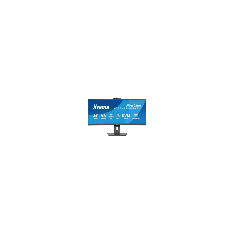 IIYAMA 86 4cm (34") XCB3497WQSNPH-B1 21:9 HDMI+DP+USB-C Webc
