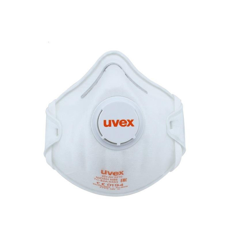 Respirator Uvex 2211, white, 3 шт.