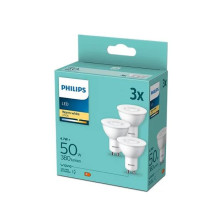 Lemputė Philips LED, PAR16, 2700 °K GU10 4.7 W 380 lm 3 vnt