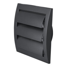Ventilation grille with louvers 148x153 D100 ND10ZA