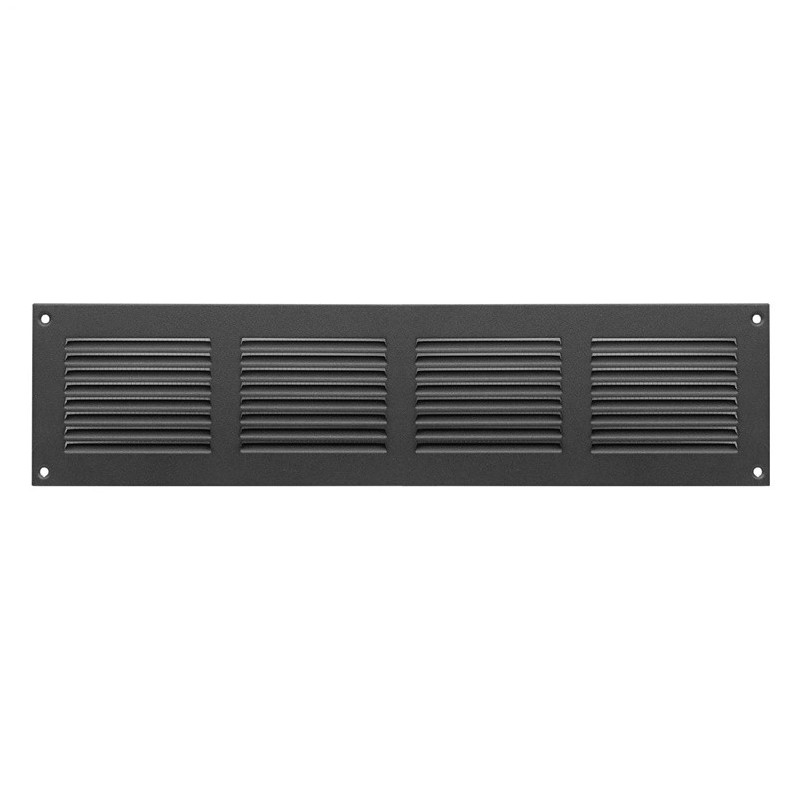 Ventilation grille 400x100 MR4010A. metal, anthracite