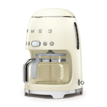 Coffee Machine - Smeg 50\' Style 10 Cups Auto On Keep Warm Creamy