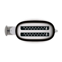 Toaster - Smeg TSF01 2-Slice 6 Brown Color Flat Black