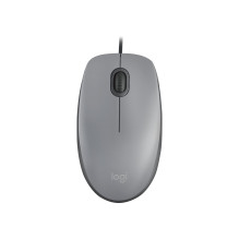 MOUSE USB OPTICAL M110 SILENT / MID GRAY 910-006760 LOGITECH
