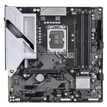 Mainboard, GIGABYTE, B760M GAMING PLUS WIFI DDR4 (REV. 1.1), Intel B760, LGA 1700, micro ATX, RAM DDR4-SDRAM, 4xSlots, W