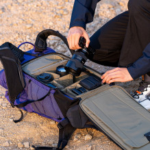 Kameros Kuprinė - PGYTECH OnePro 30L Lengvas Dizainas, Kalnų Klasės Pakaba, Juoda Spalva