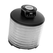 Maisto Džiovyklė - Concept SO3010 9 Lėkštės, 35-70°C Temperatūros Valdymas, Laikmatis Juodas